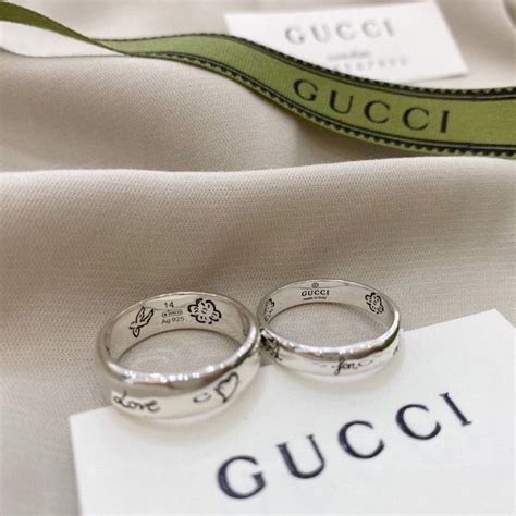 gucci rings dhgate|Gucci couple ring.